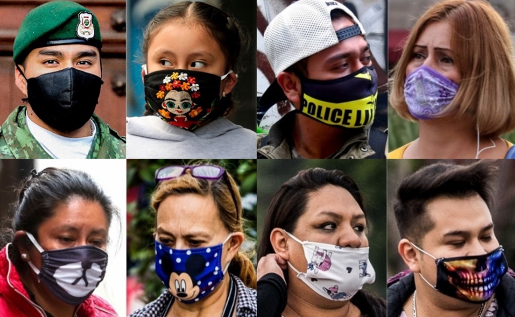 Scenes from the pandemic: Face masks are the new normal of everyday life in Mexico