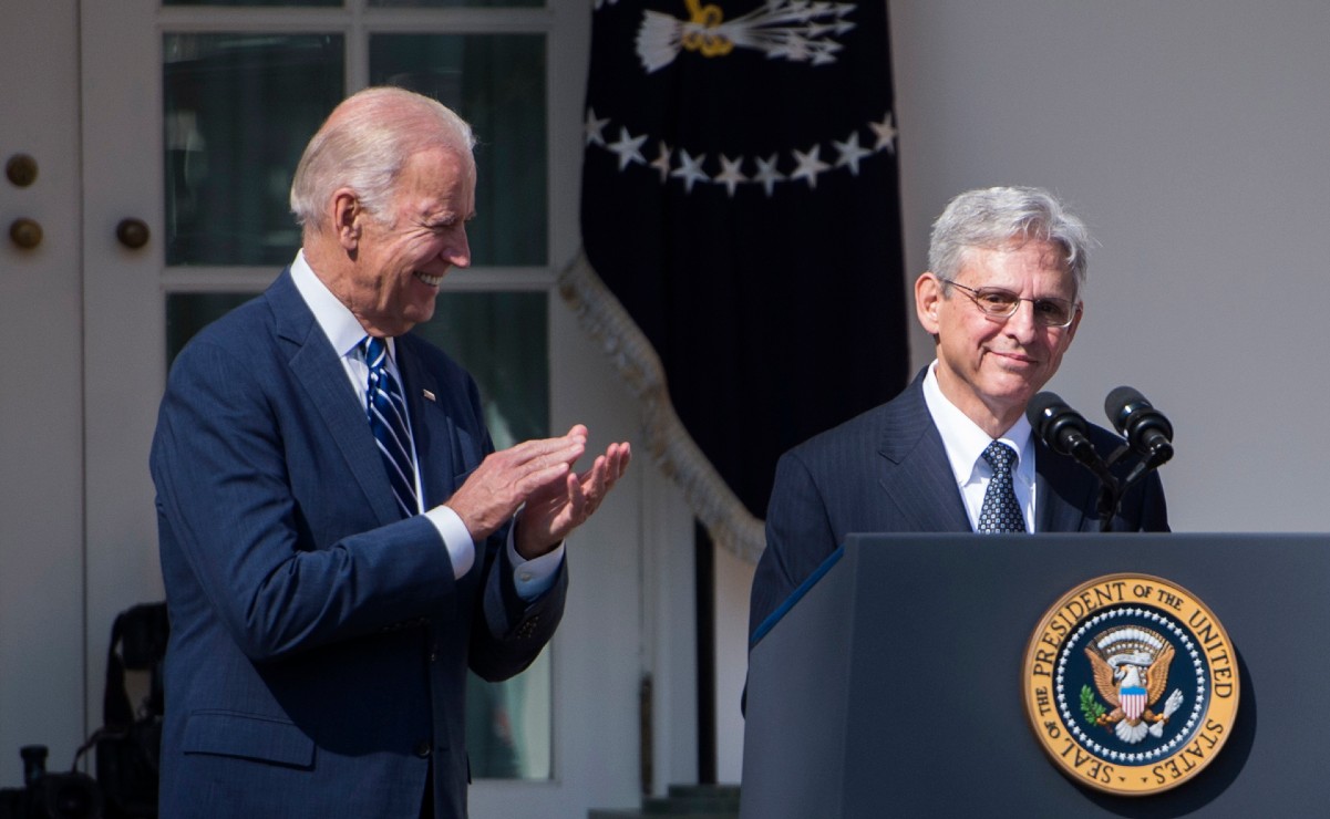 Nominará Joe Biden a juez Merrick Garland como fiscal general