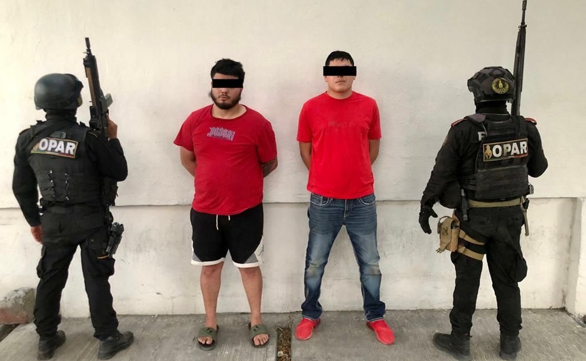 Detienen a 5 presuntos integrantes del crimen organizado en Nuevo León