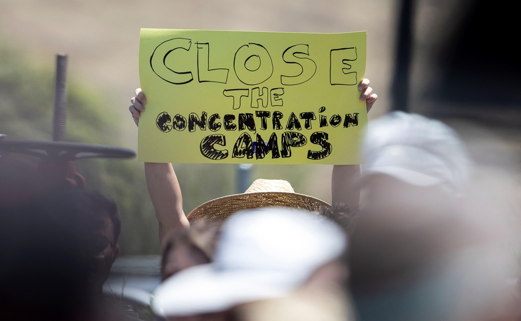 "Cierren los campos de concentración" de inmigrantes en EU, reclaman en frontera