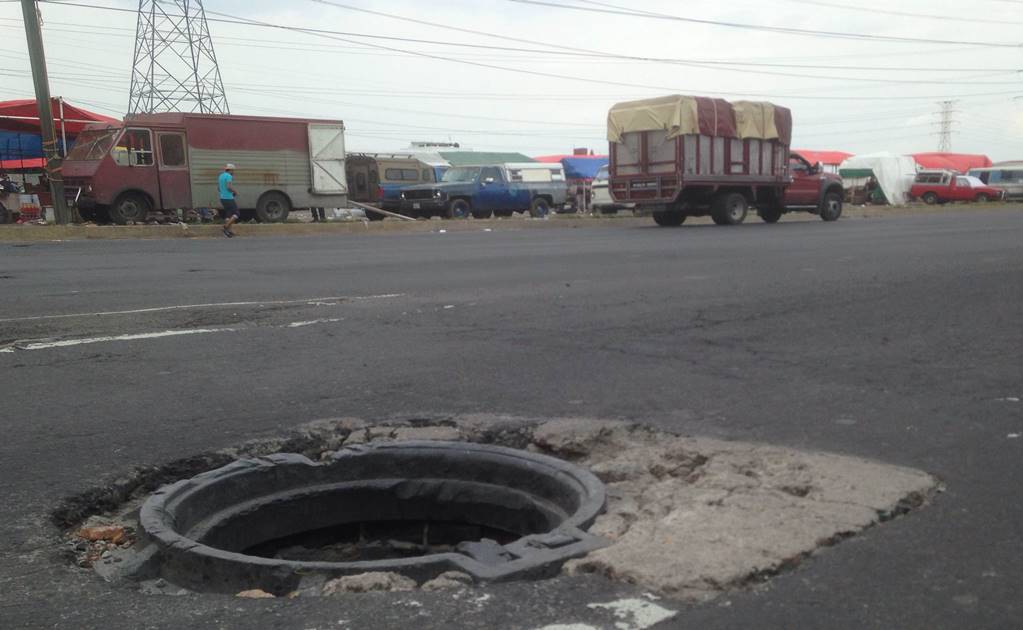 Buscan que robar coladeras en el DF sea delito grave