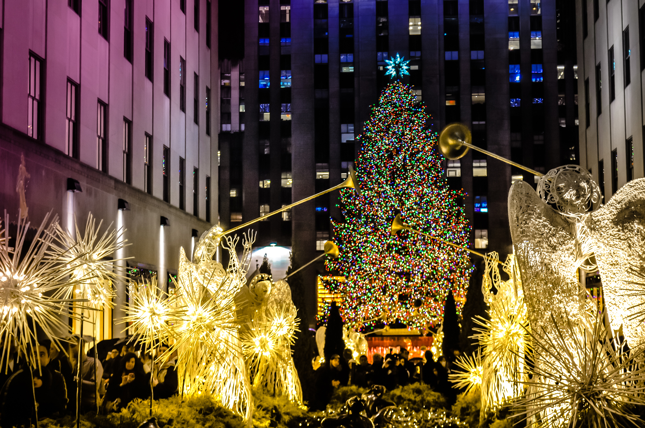 Fecha del encendido del árbol de Navidad del Rockefeller Center en Nueva York (2023-2024)