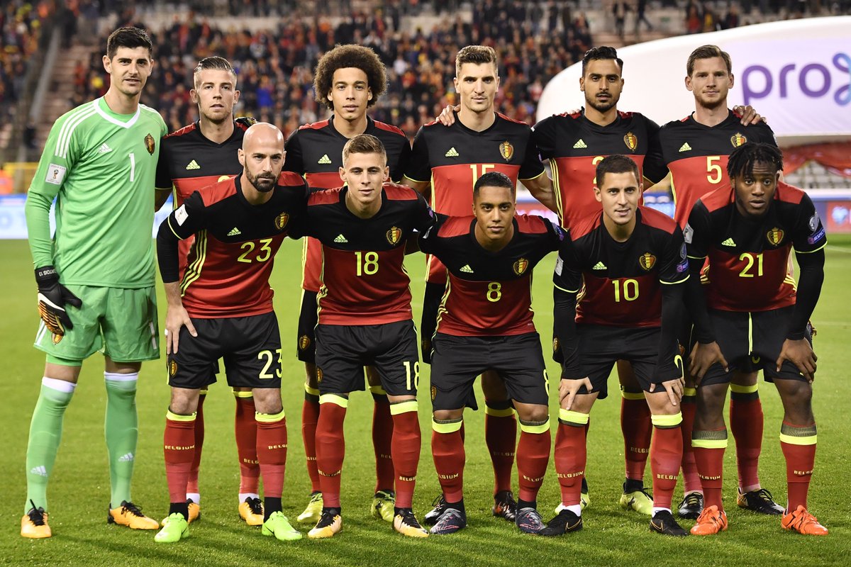 Bélgica, con sus figuras ante México