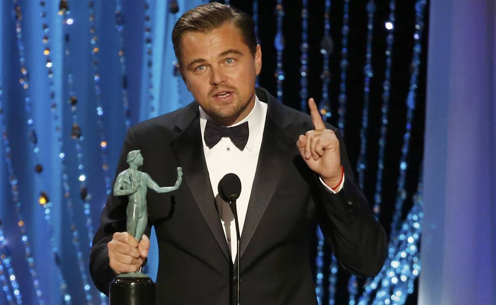 Gana DiCaprio premio SAG a mejor actor