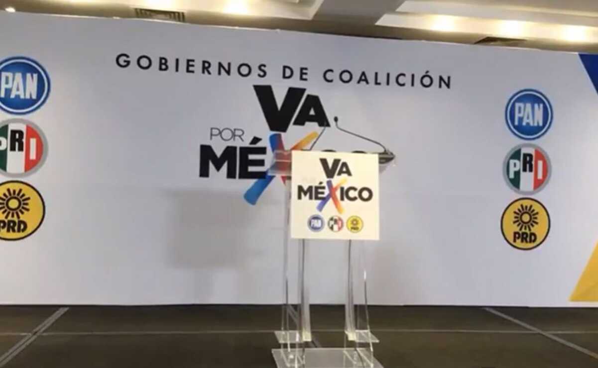 Alista Va por México plataforma de la coalición rumbo al 2024