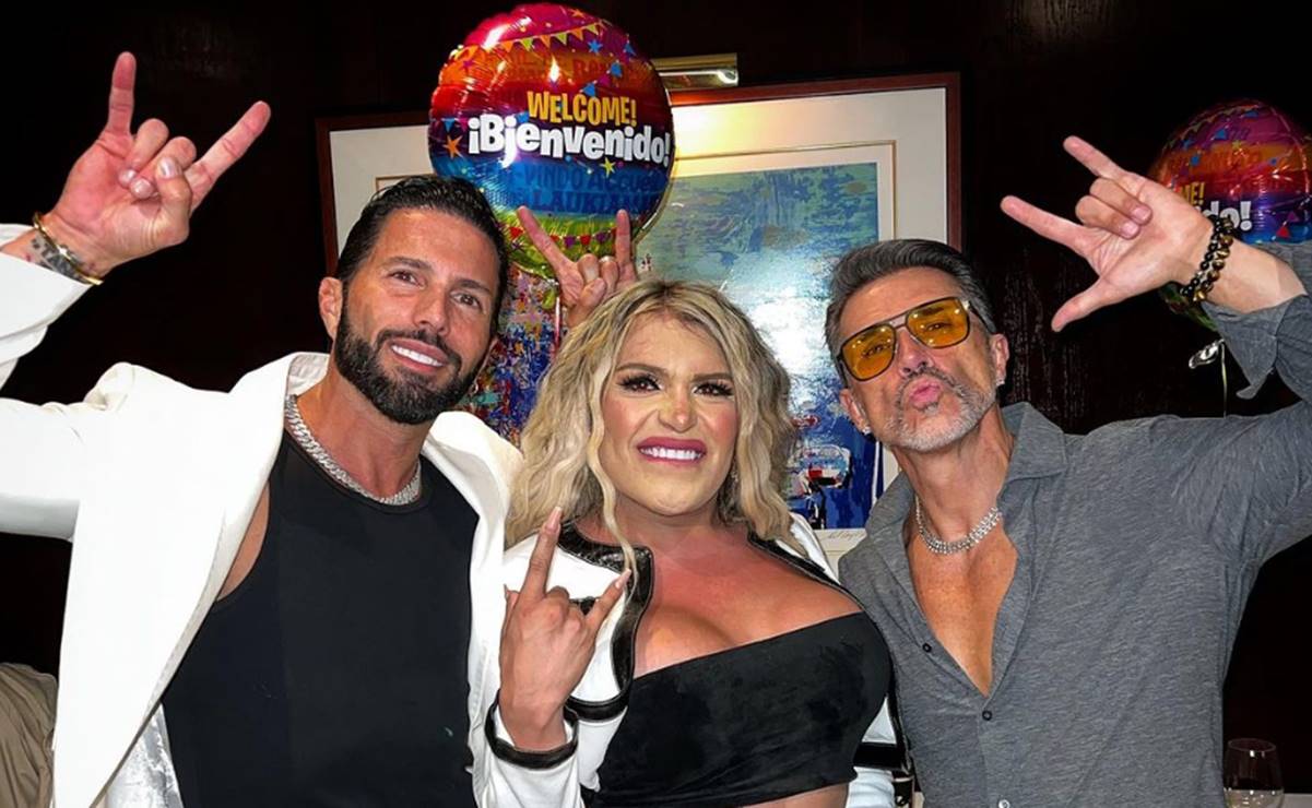 Wendy, Poncho y Sergio Mayer, juntos de nuevo: se suben al escenario y enloquecen a fans