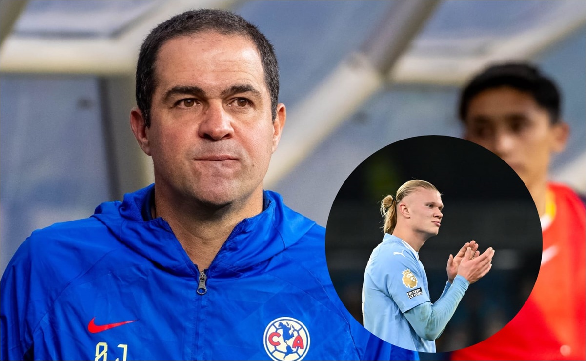 André Jardine usa de ejemplo a Erling Haaland para defender a sus jugadores de las críticas  