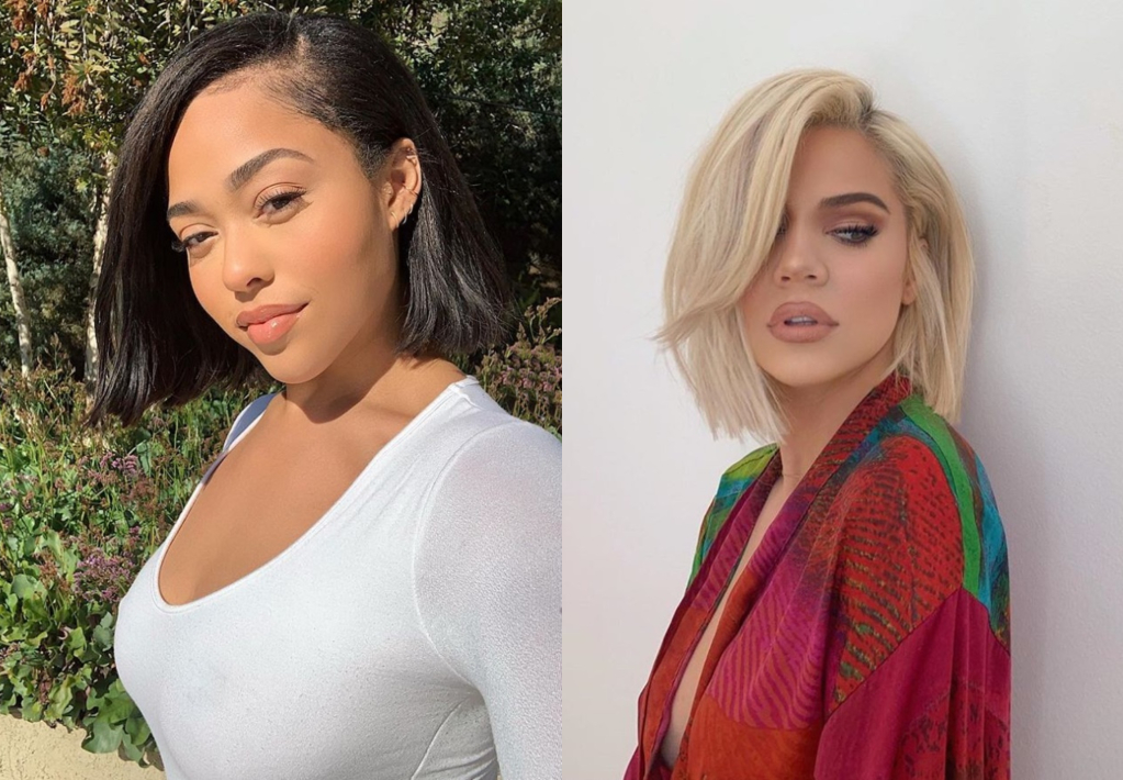 Jordyn Woods sorprende con el mismo corte de pelo de Khloé Kardashian