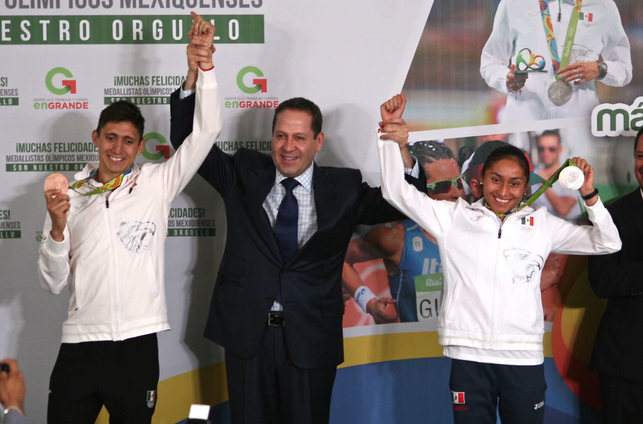 Edomex entrega reconocimientos a medallistas de Río 2016