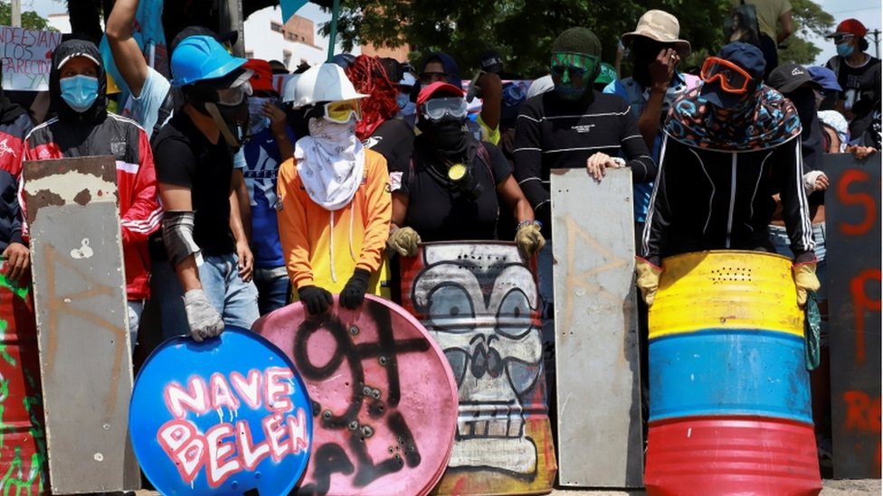 Mueren al menos 4 personas en las protestas antigubernamentales en Cali, Colombia