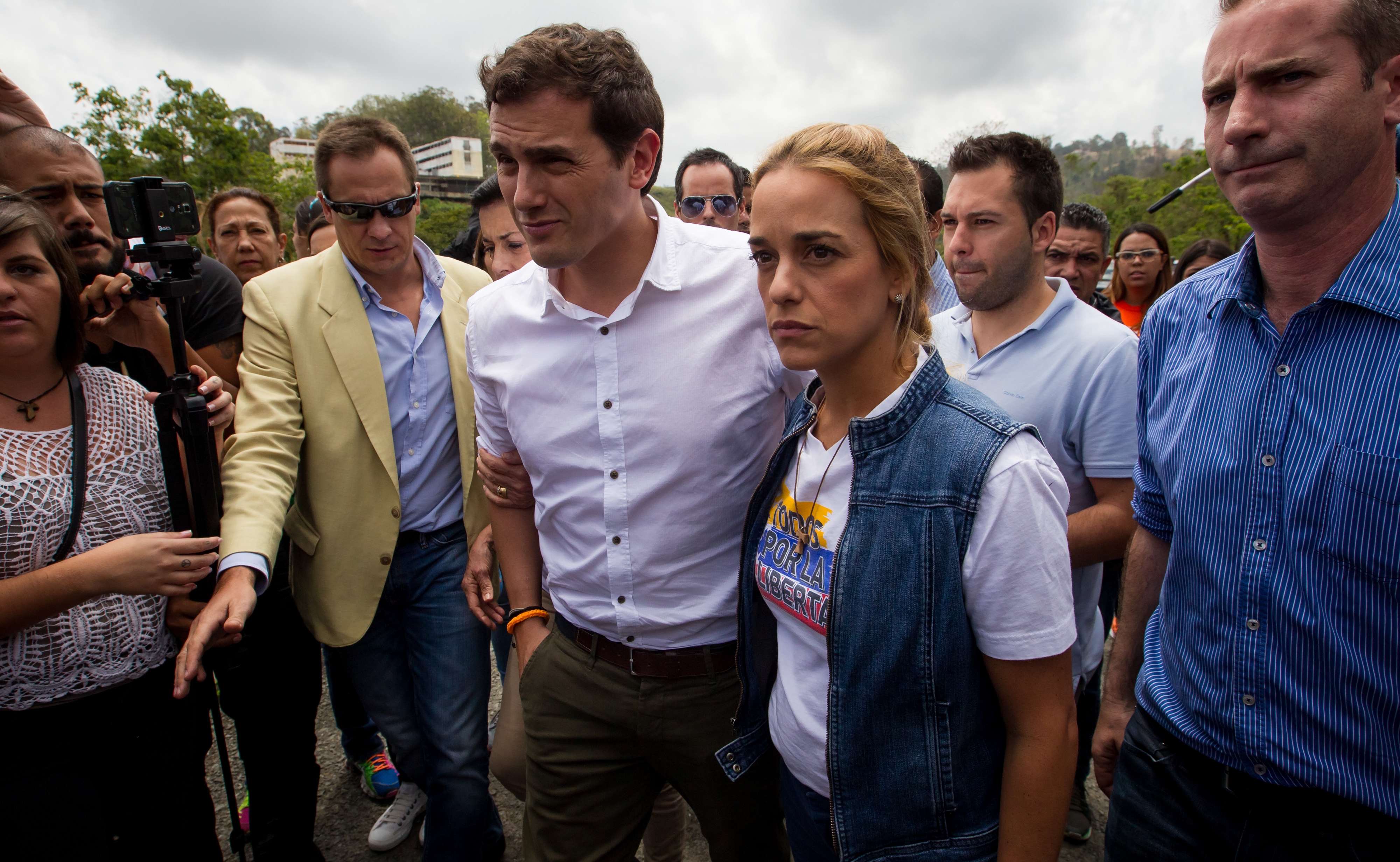 Albert Rivera intenta visitar a Leopoldo López en la cárcel