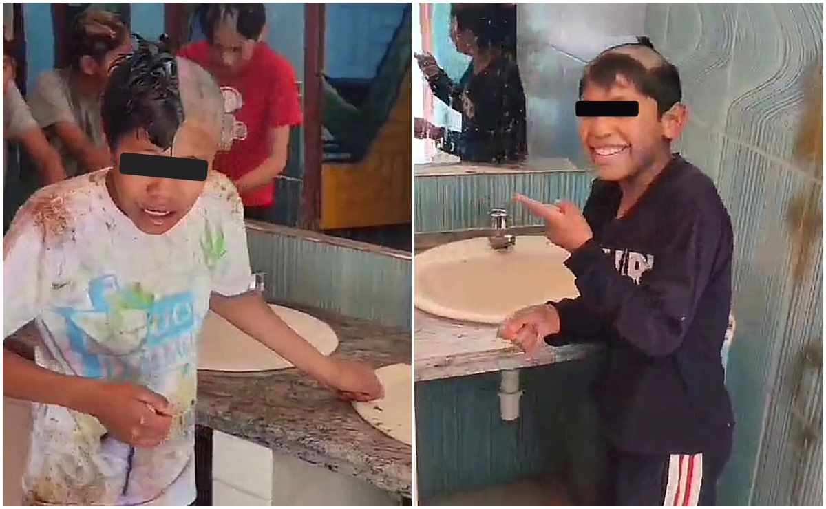 Niños confunden crema para depilar con shampoo y su error se vuelve viral en la red