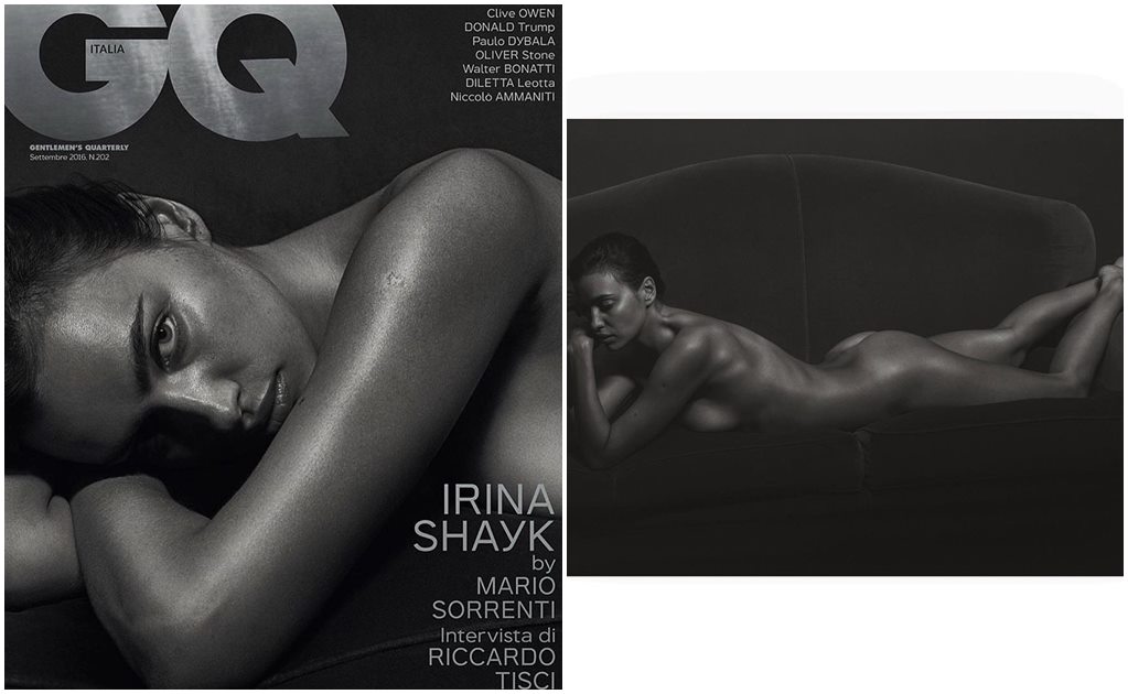 Irina Shayk posa desnuda y cuenta por qué quería ser hombre