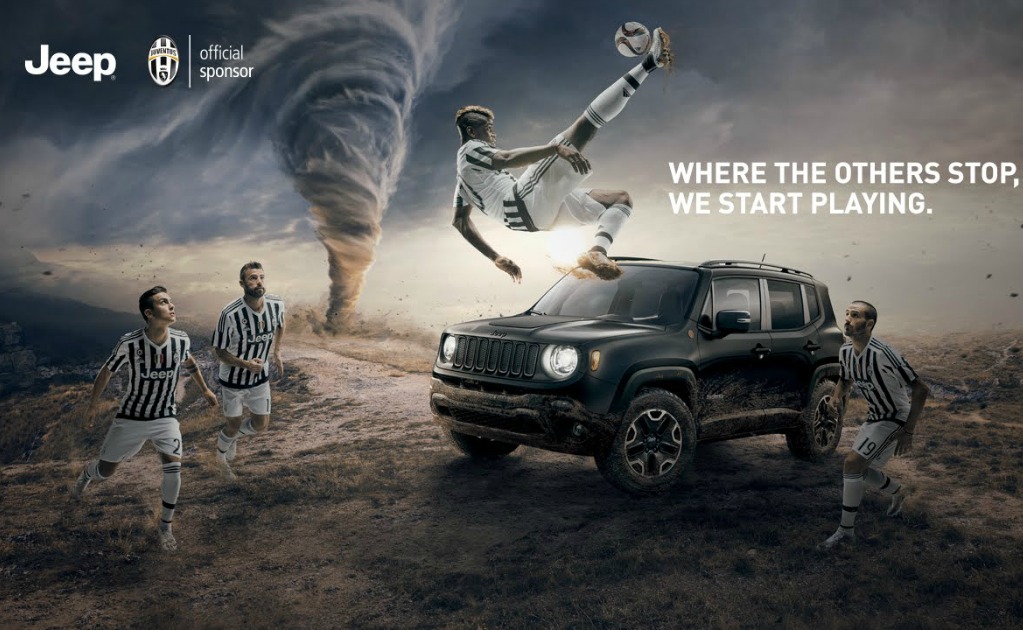 Jeep y Juventus ‘Donde otros se detienen, nosotros empezamos a jugar’