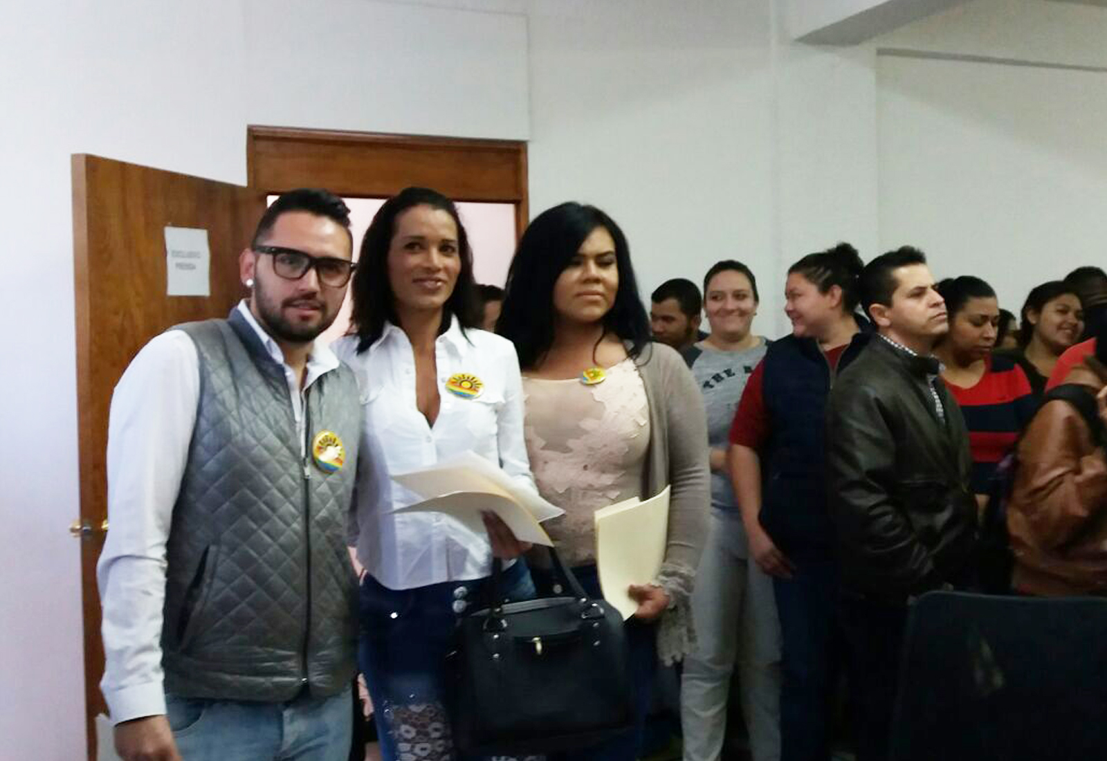 Registra comunidad LGBT precandidaturas por Frente en Michoacán