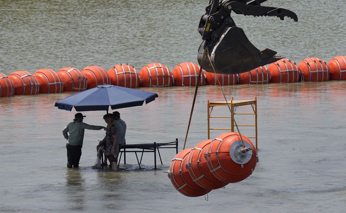 Actuaremos para la remoción de las boyas alambradas en el Río Bravo, reafirma SRE