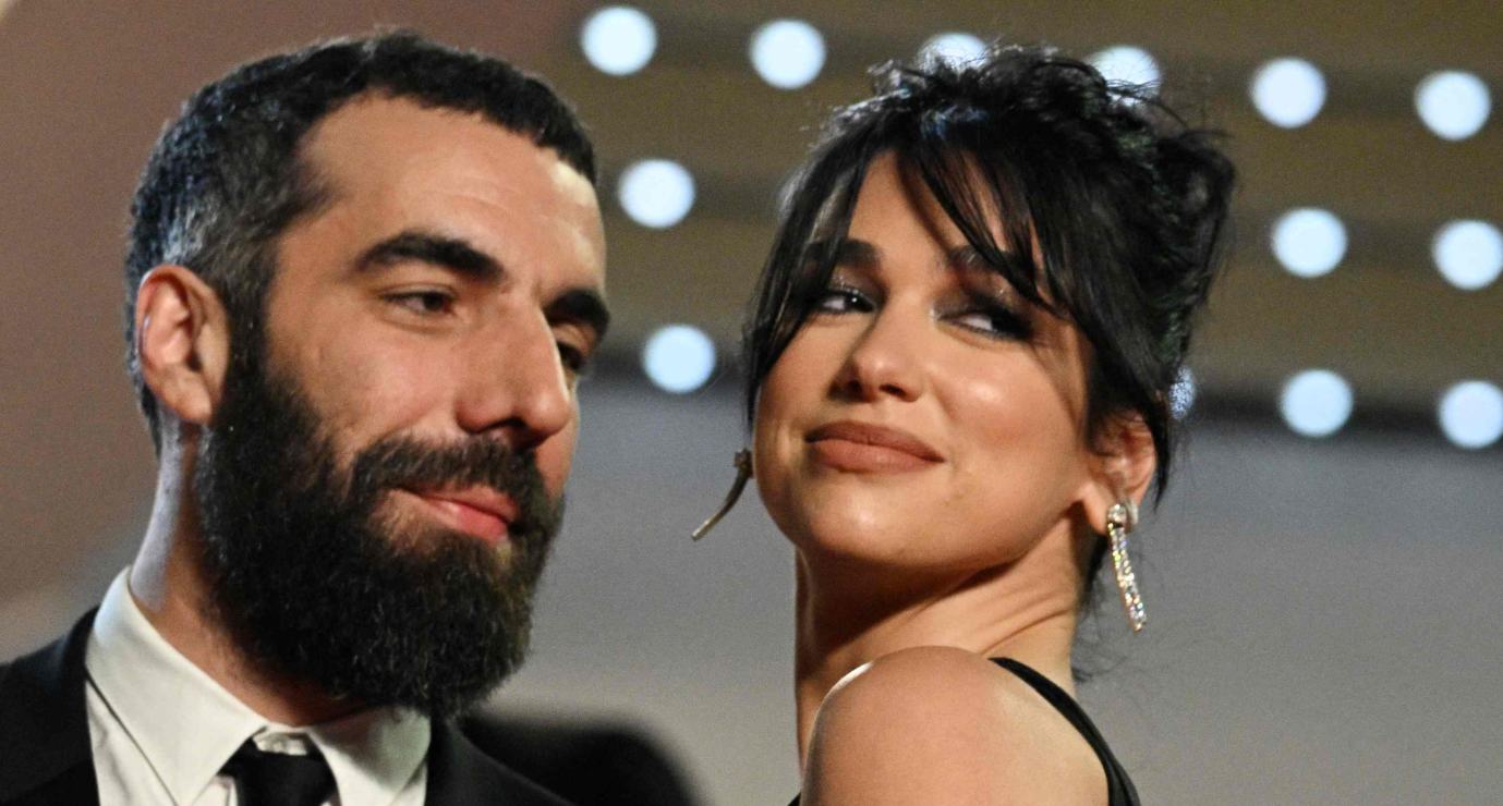 Dua Lipa y Romain Gavras comparten su amor en el Festival de Cannes