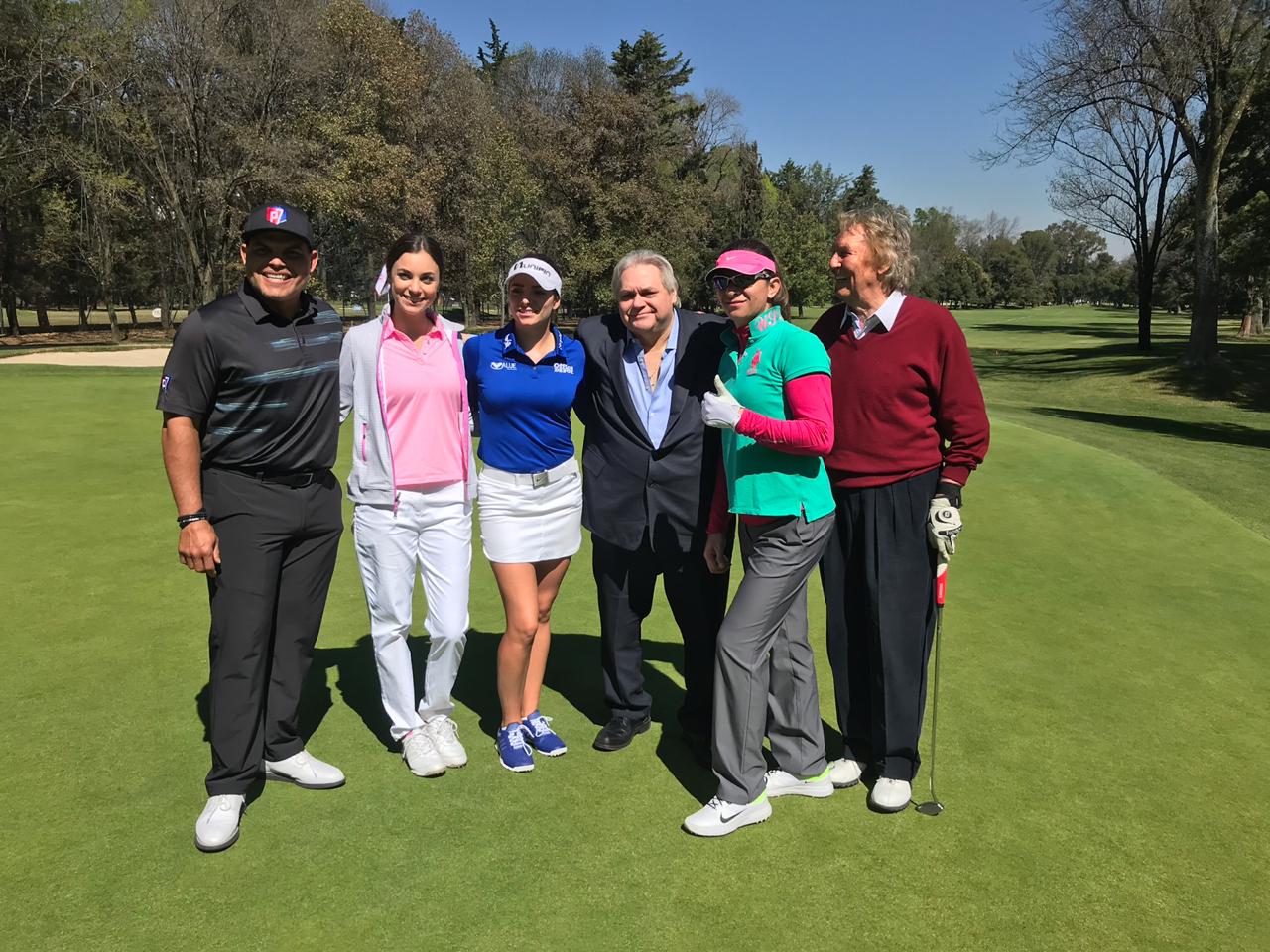 Lorena Ochoa, Gaby López, Ana Guevara y María Fassi estrellas en el Club Campestre