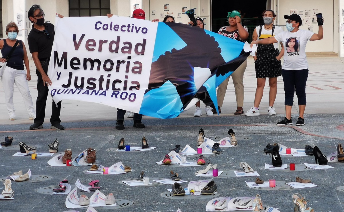 Familiares de personas desaparecidas en Quintana Roo piden intervención de AMLO
