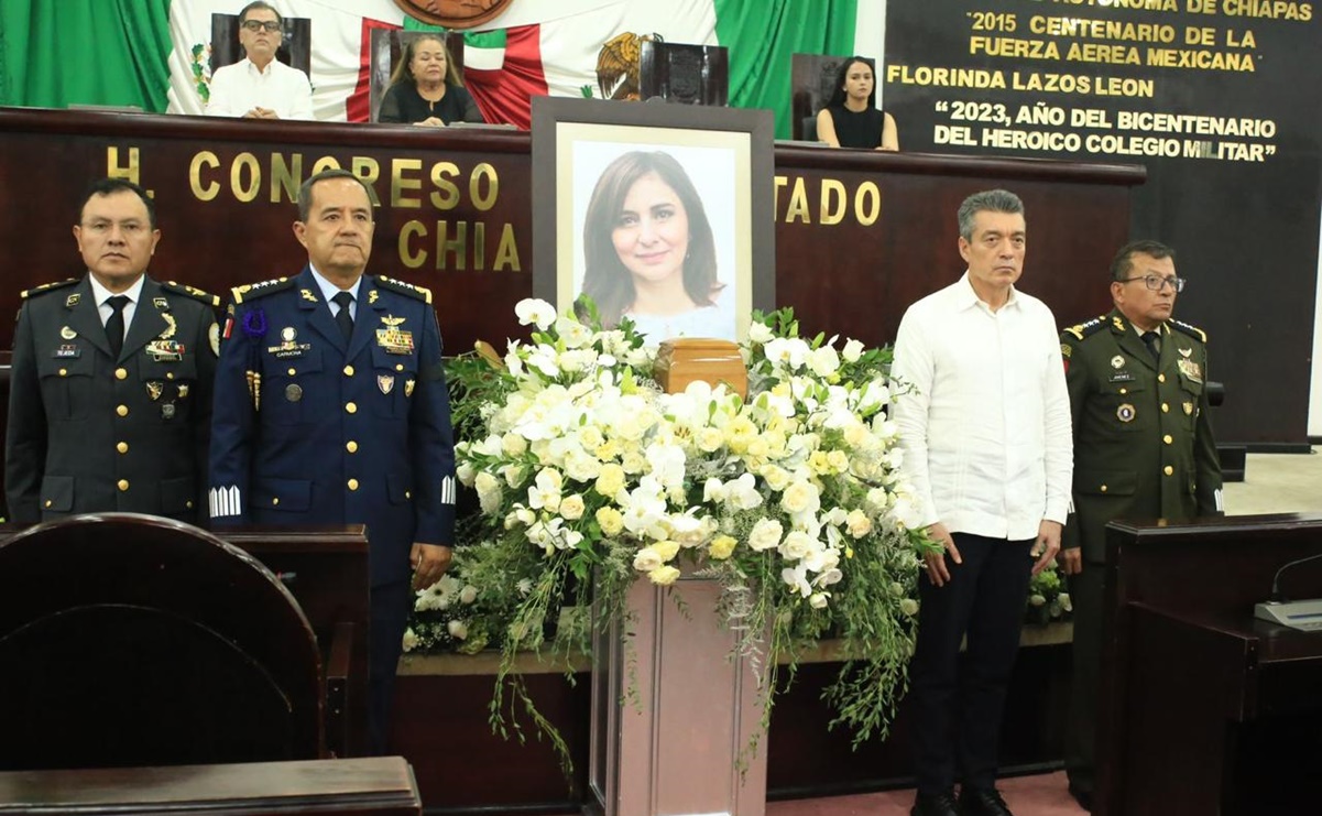 Congreso de Chiapas rinde homenaje a Rosalinda López, esposa del gobernador Rutilio Escandón