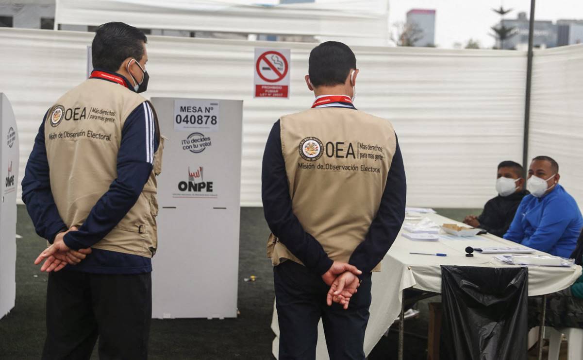 OEA descarta "graves irregularidades" en las elecciones de Perú