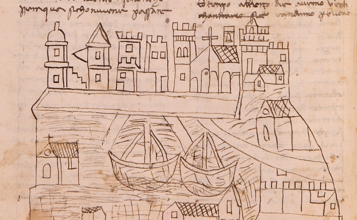 Descubren el dibujo más antiguo en representar Venecia: es de hace más de 600 años