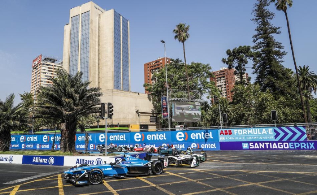 Fórmula E estrena circuito en el E-Prix de Santiago