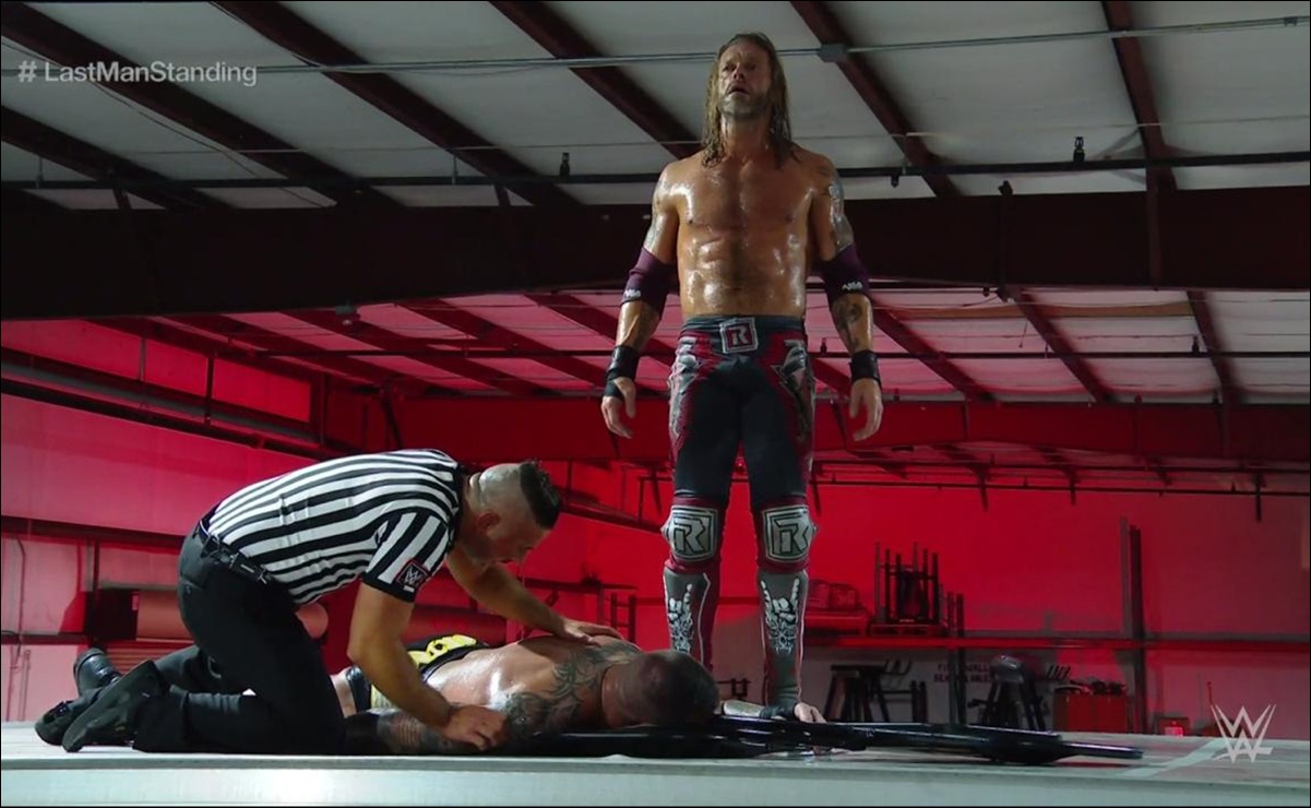 Edge vence a Randy Orton en Wrestlemania 36 