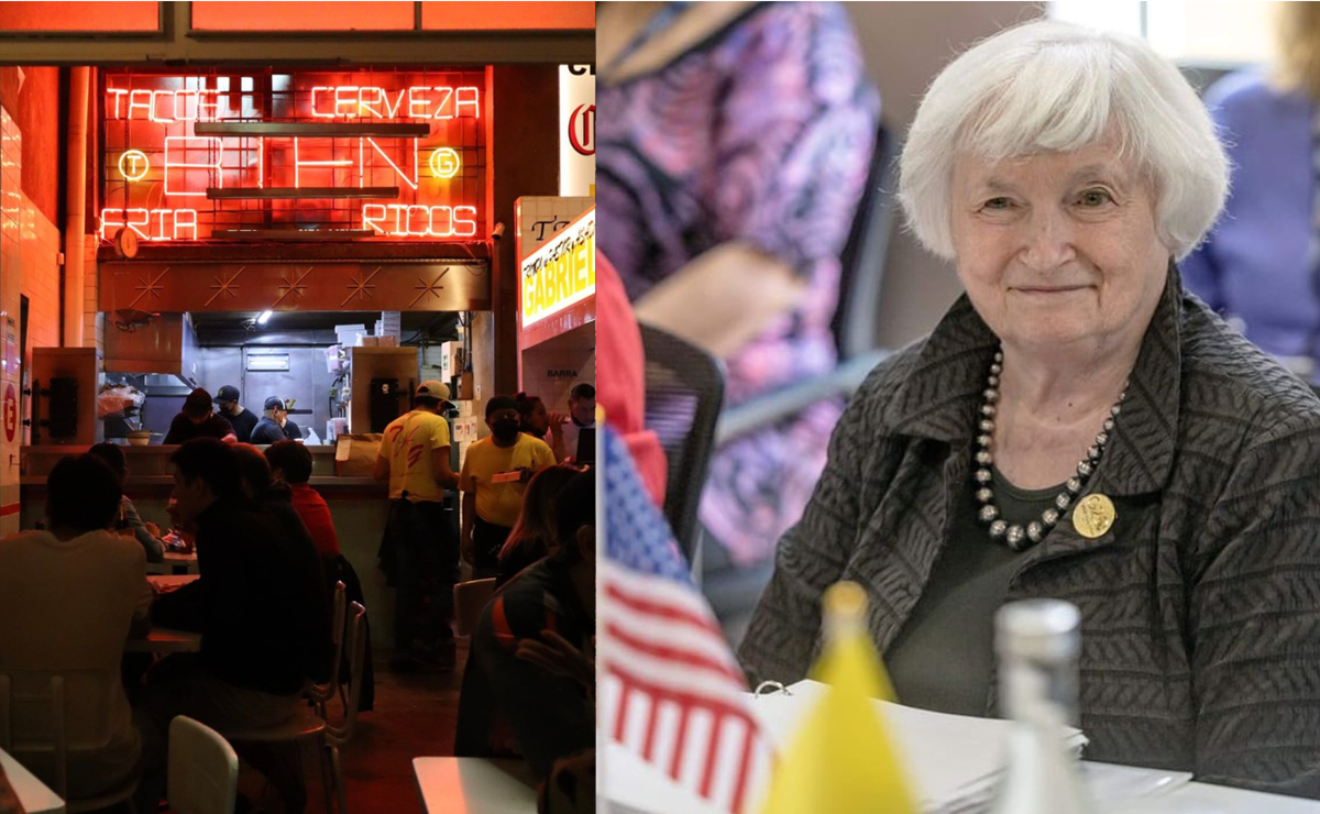 ¿Cómo es la taquería donde comió Janet Yellen, Secretaria del Tesoro de Estados Unidos?