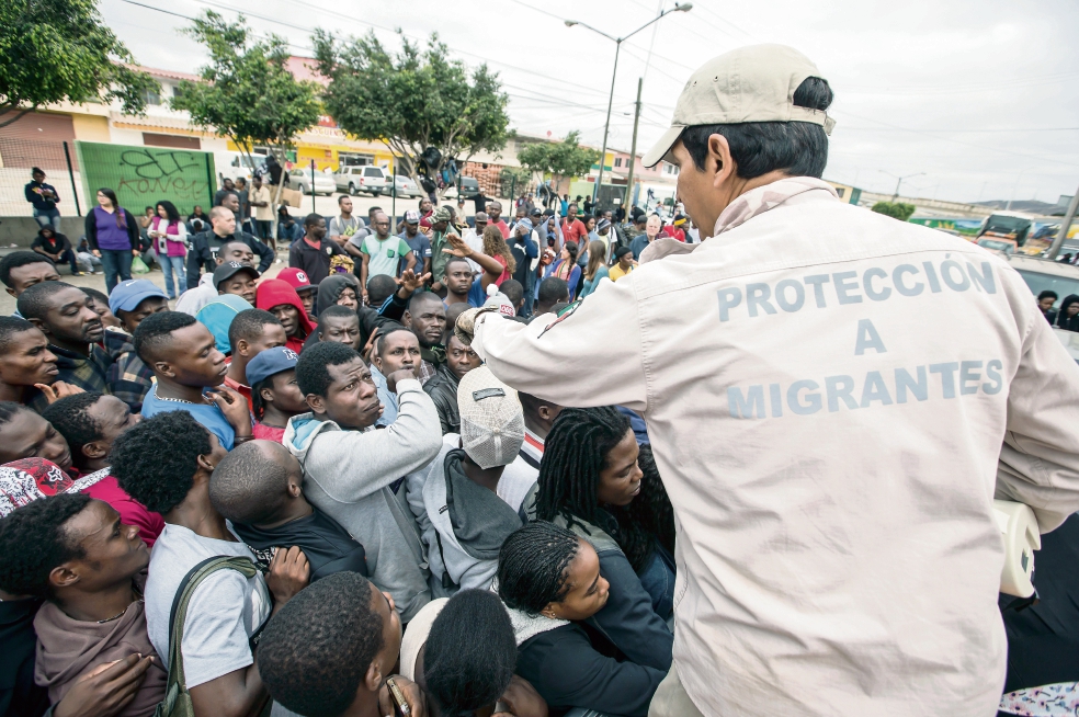 Llegada de 5 mil haitianos satura albergues de Tijuana