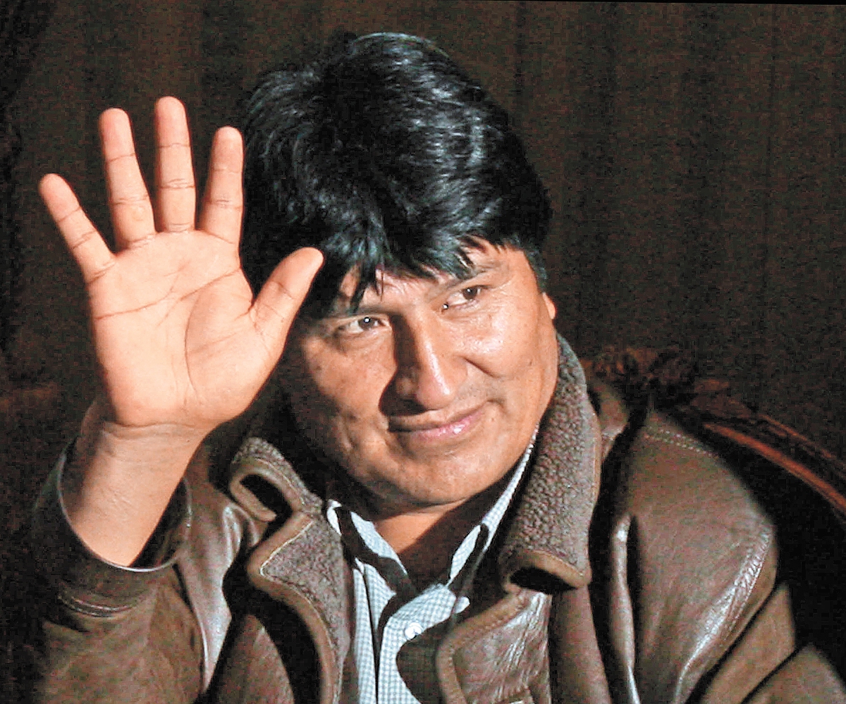 Evo Morales. “Te irá bien en el futuro”