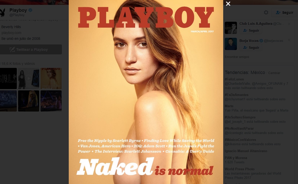 "Playboy" regresa a los desnudos