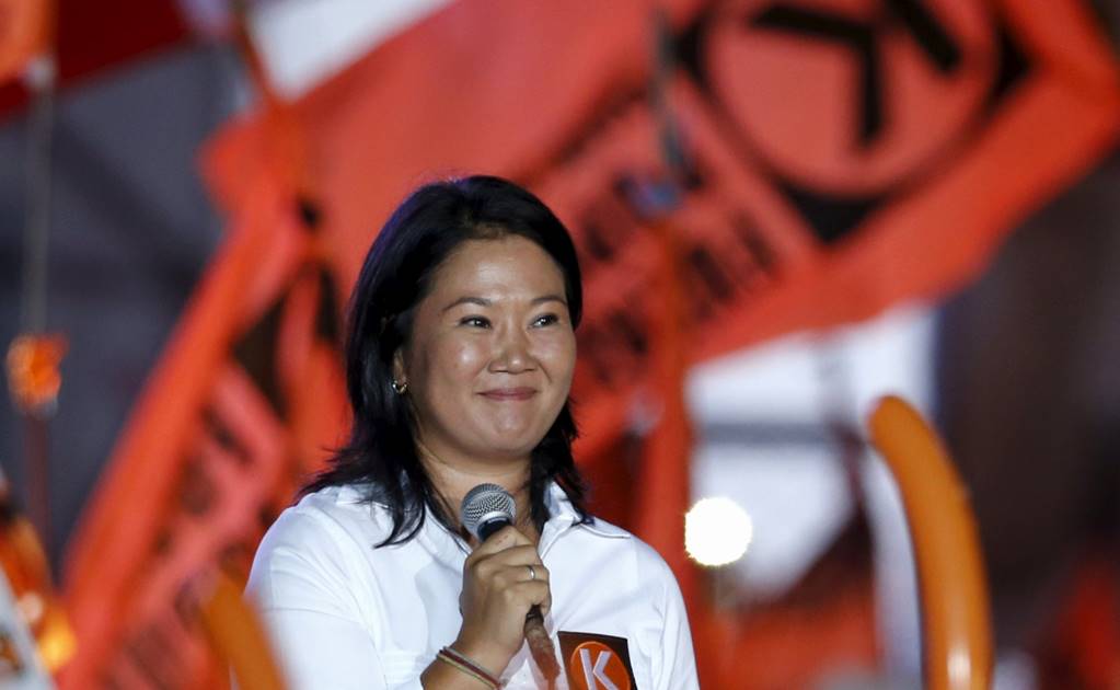 Concluyen campañas en Perú con Fujimori como favorita