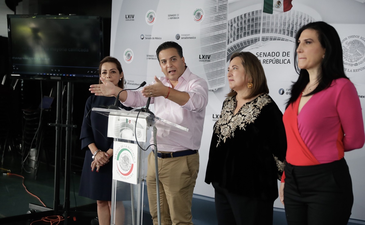 Senadores del PAN recurren a TEPJF por elección de Rosario Piedra en CNDH 
