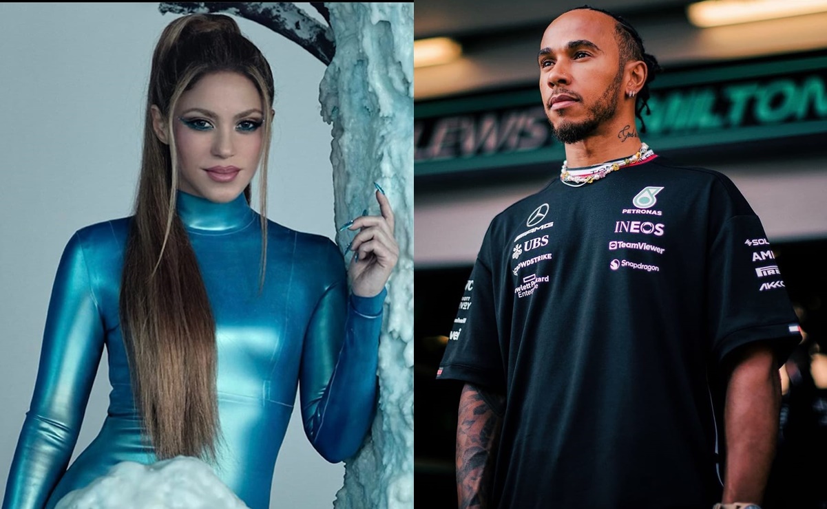 Piloto de la F1 habría sido el "cupido" en la relación de Shakira y Lewis Hamilton