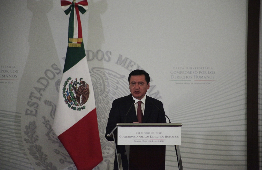 Impulsa gobierno mexicano reforma penitenciaria: Osorio