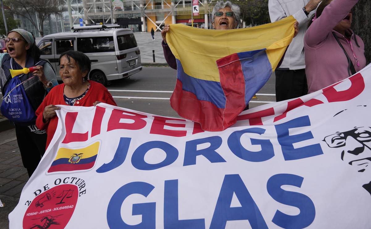 Abogados de Jorge Glas acuden a la ONU y CIDH para pedir que Ecuador lo entregue a México