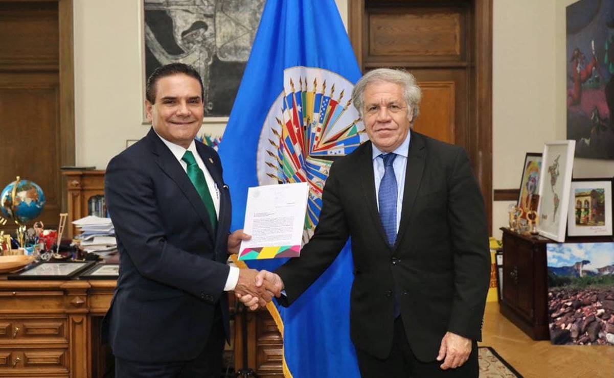 Aureoles eleva reclamo y alerta ante la OEA de un peligro de “narcoestado”