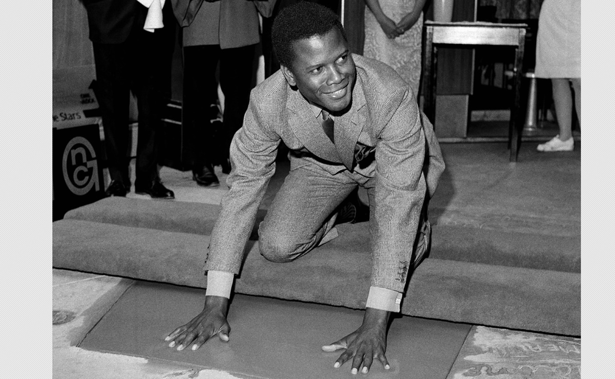 Sidney Poitier, un símbolo del movimiento por los derechos civiles en Hollywood