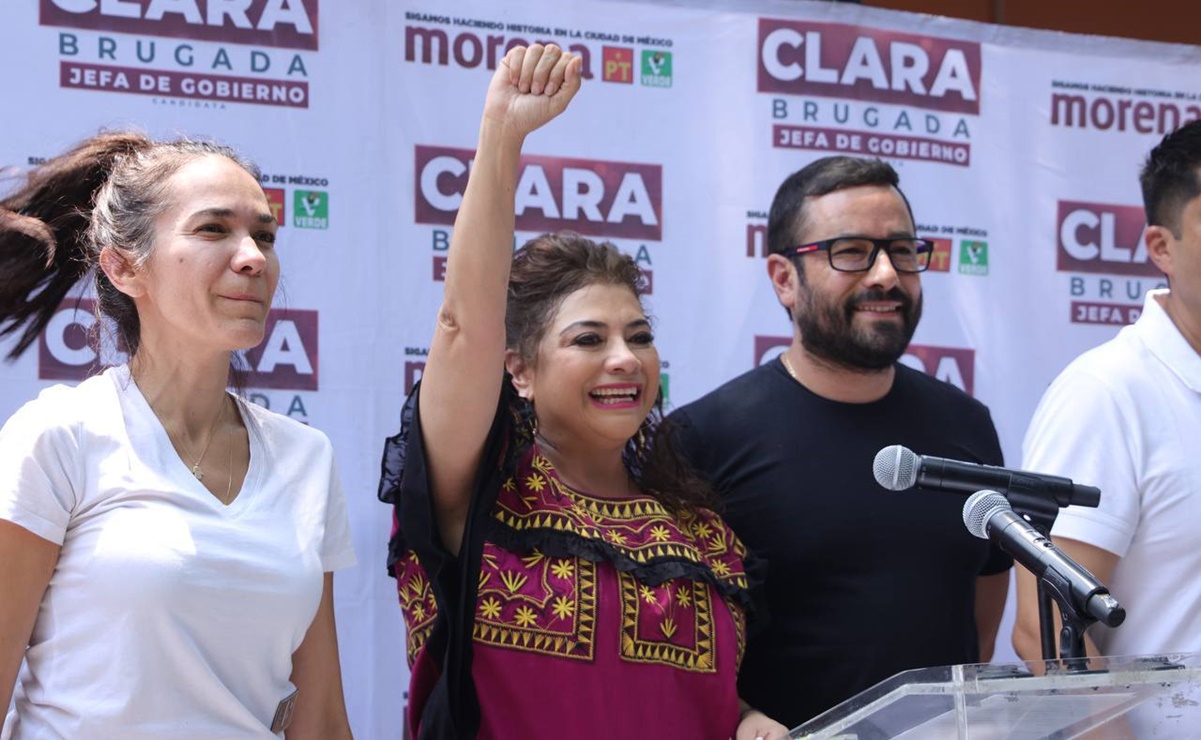 “Todos están en su derecho de pedir un recuento": Clara Brugada, tras petición de Santiago Taboada de contar voto por voto