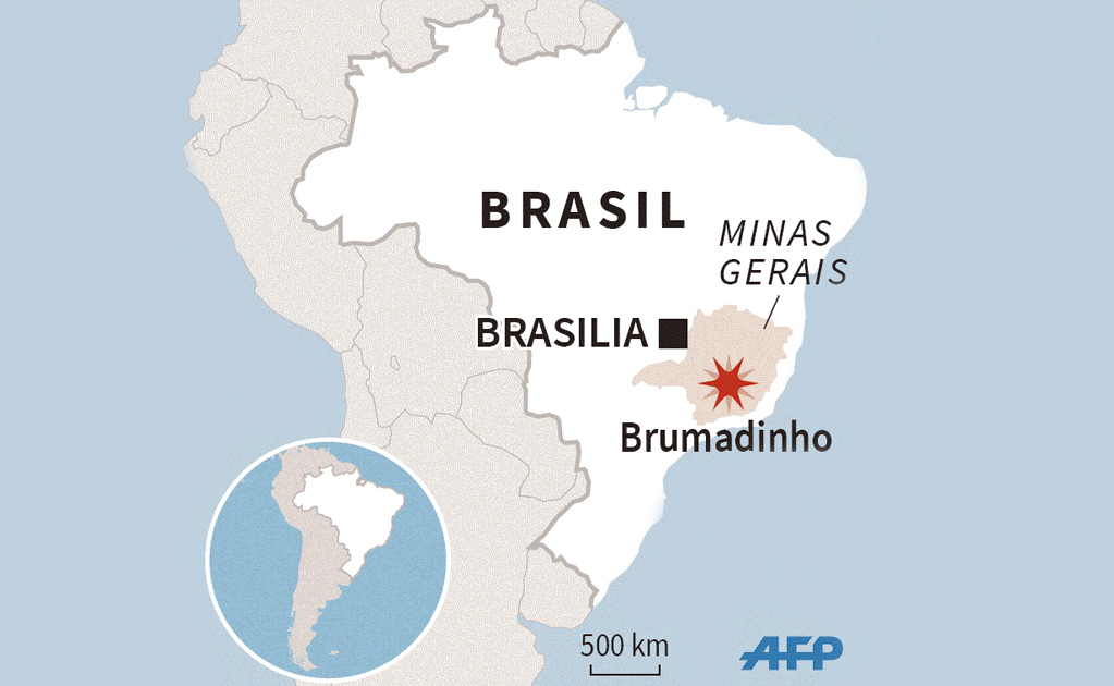 Ruptura de dique minero en Brasil deja 19 muertos 