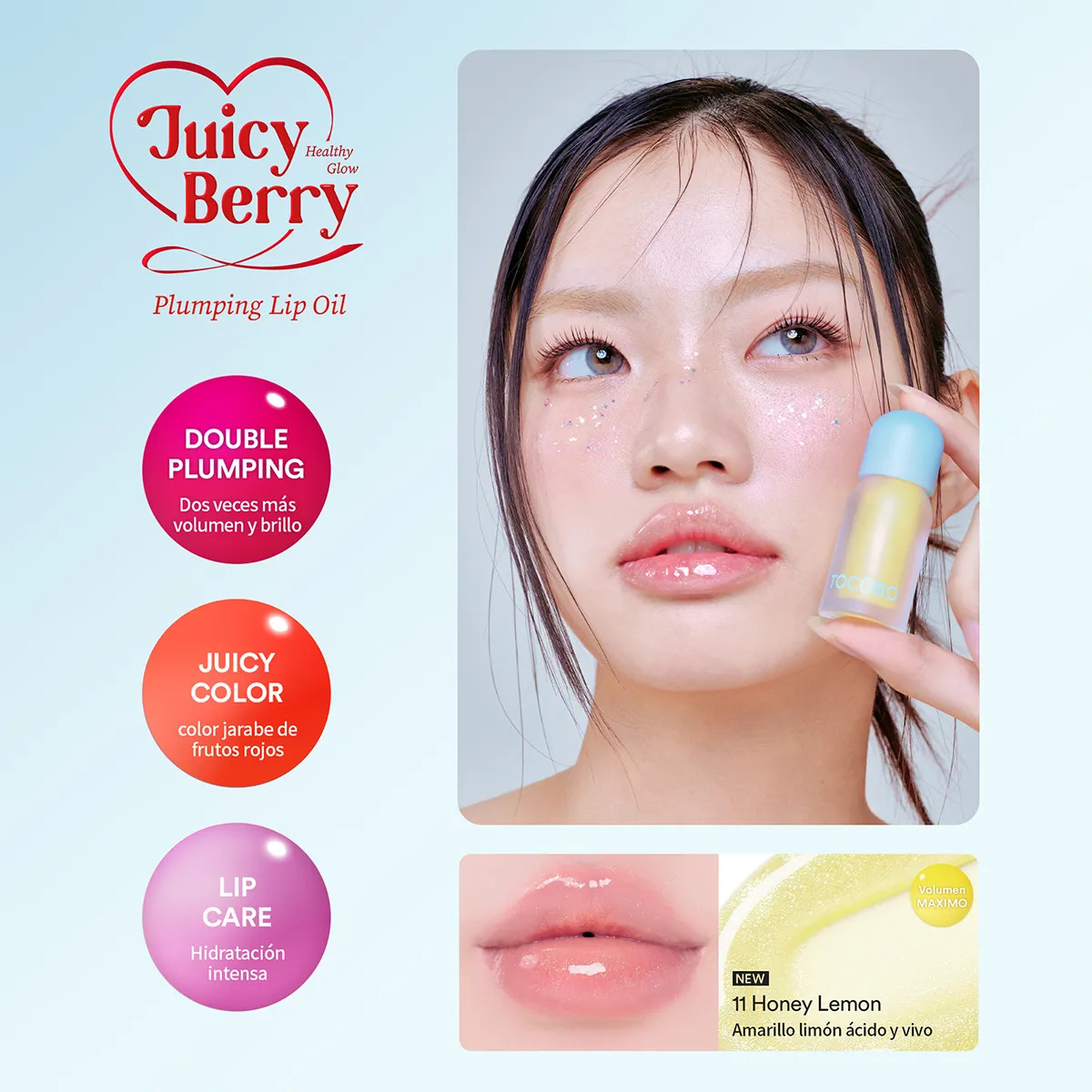 TOCOBO Lip Oil Juicy Berry - Foto 2