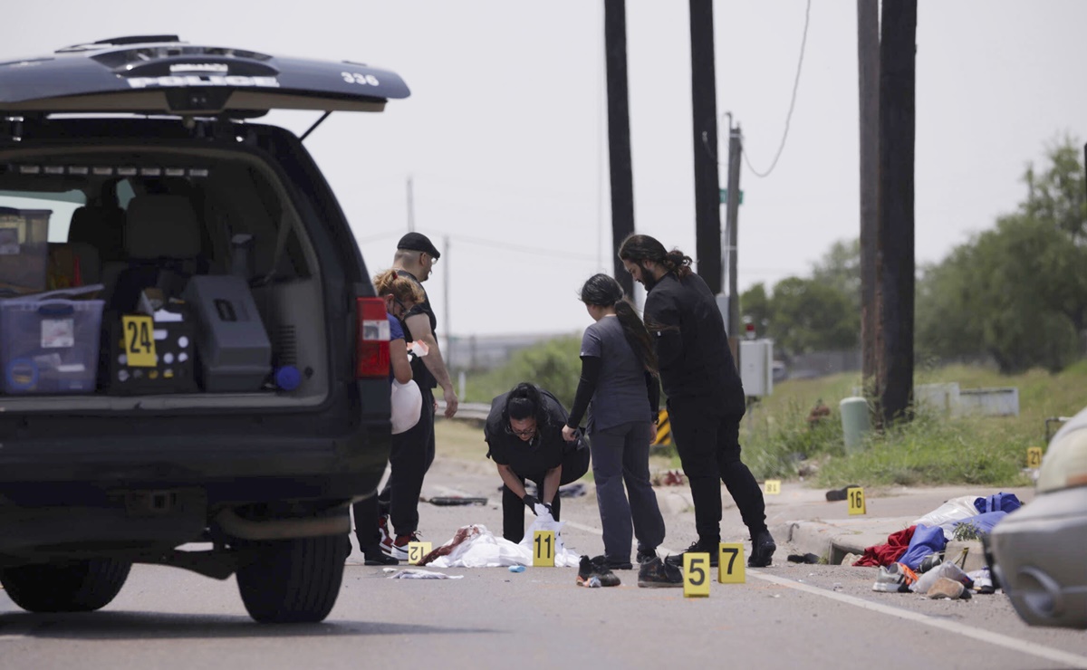 Aumentan a ocho los muertos por el atropello de migrantes en Texas