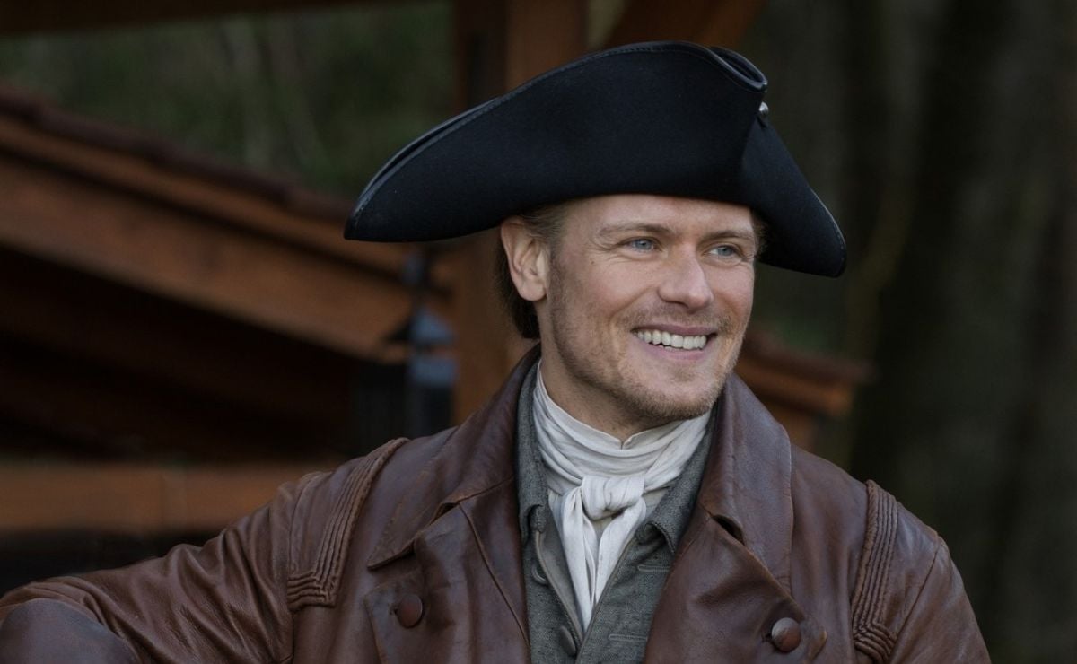 Antes y después del cambio físico de Sam Heughan, el protagonista de 'Outlander'