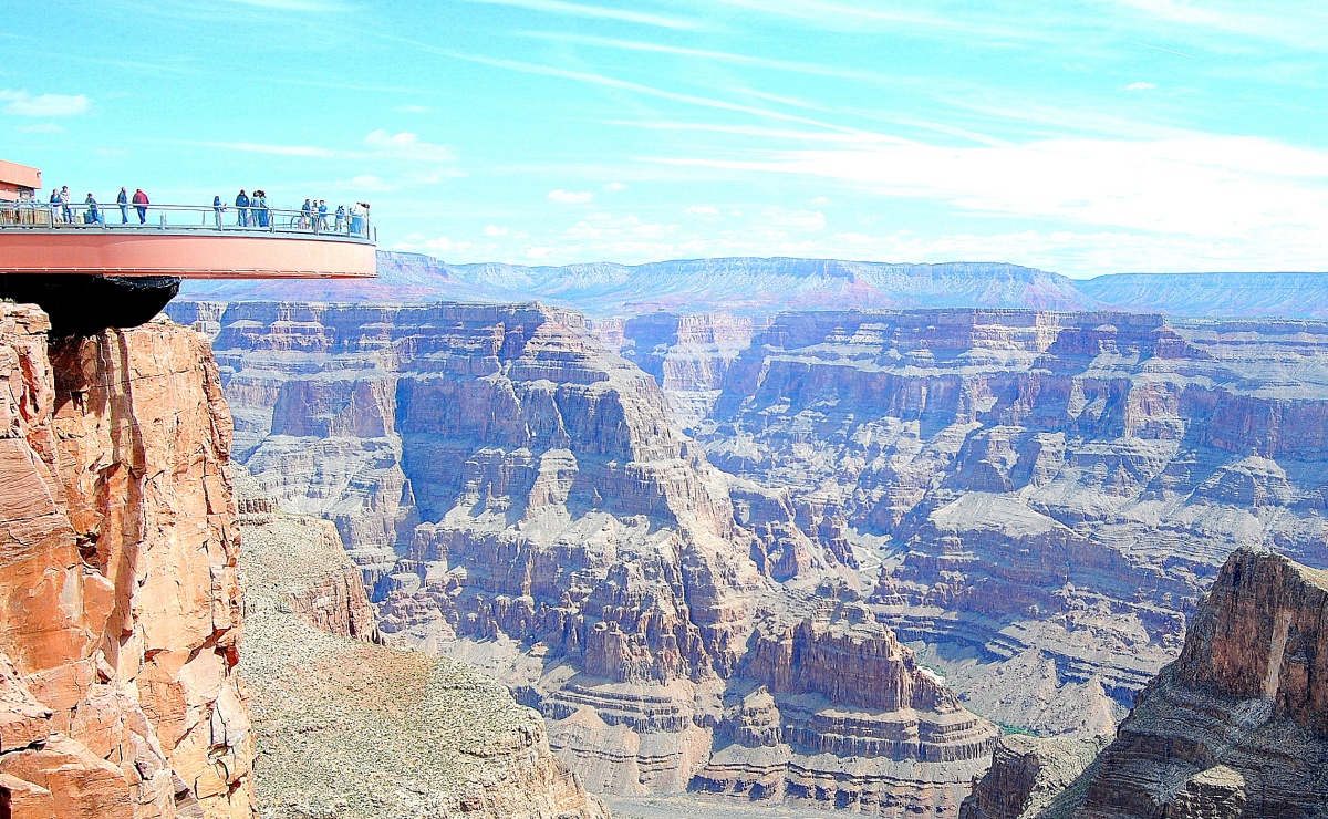 Muere turista al caer más de mil metros desde Skywalk del Gran Cañón