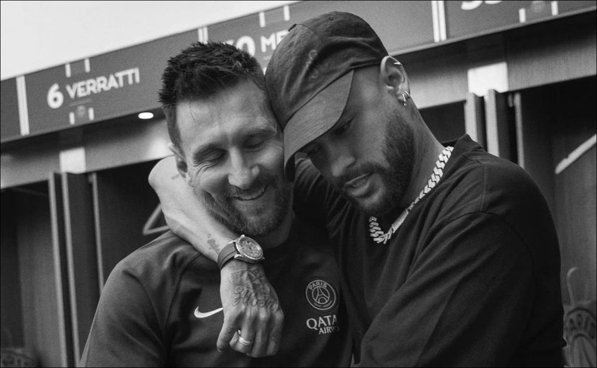 ¡Emotiva despedida! Neymar y sus conmovedoras palabras a Messi luego de su salida del PSG
