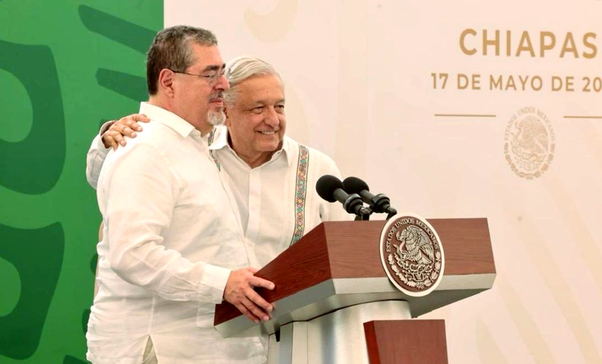 AMLO y Arévalo dialogan sobre seguridad fronteriza, migración y Tren Maya