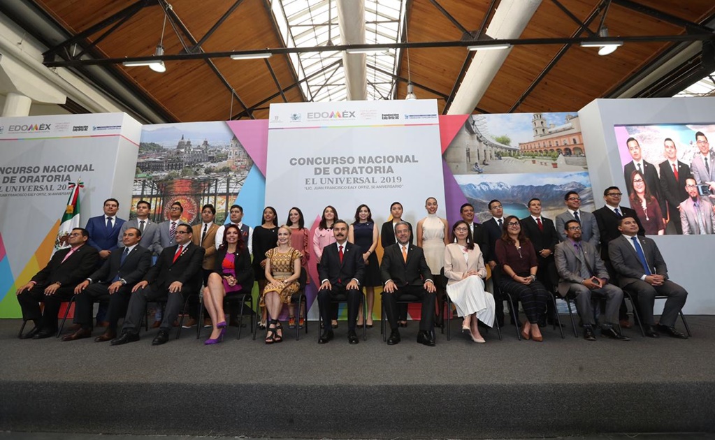 Inicia en Toluca la gran final del Concurso Nacional de Oratoria EL UNIVERSAL 2019