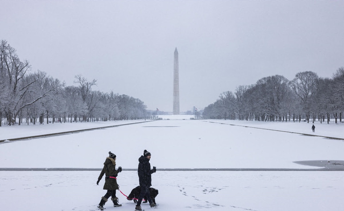 Tormenta invernal "Indigo" azota EU: Más de 100 millones en alerta por nieve y frío extremo