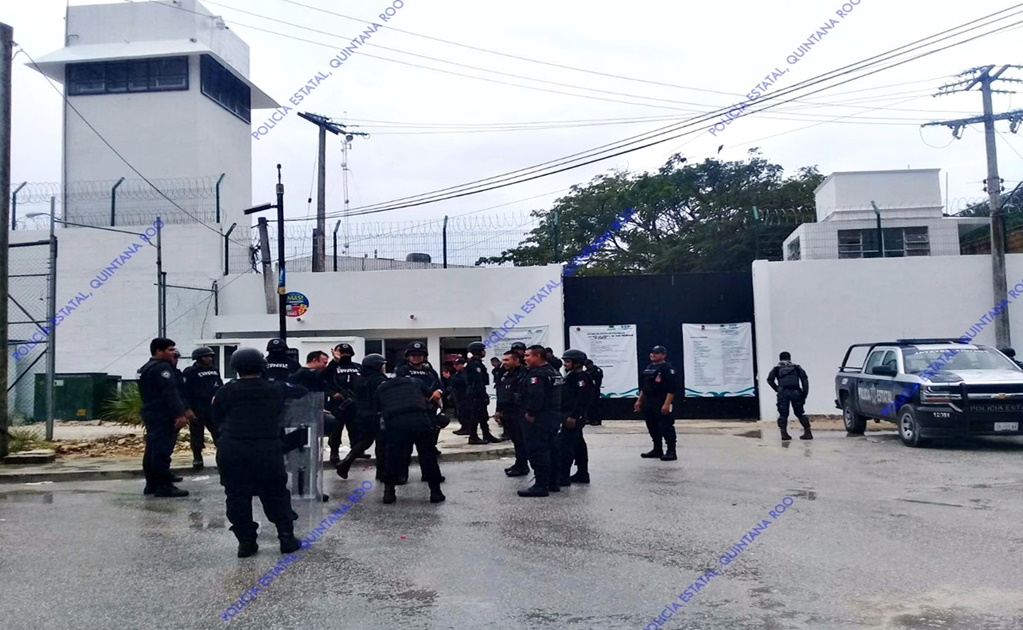 Riña en penal de Cancún deja 3 heridos 